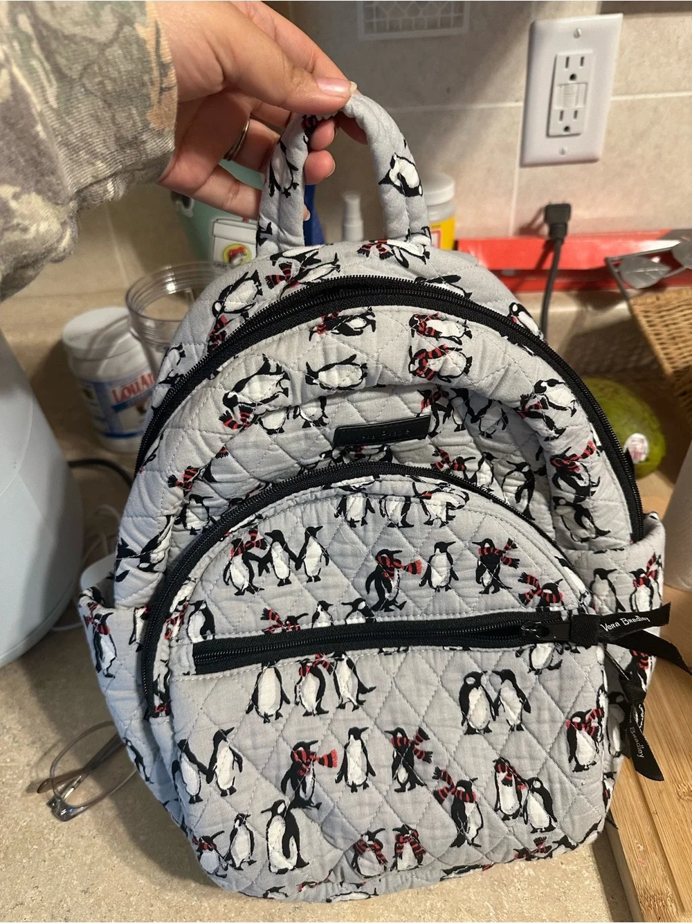Vera Bradley | Bags | Vera Bradley Quilted Backpack With  display picture 1